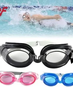 3 in 1 Swimming Goggles Advanced Swimming Goggles For Kids And Adults (Random Color)