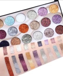Mocallure Professional 18-Color Glitter Eyeshadow Palette – Bold