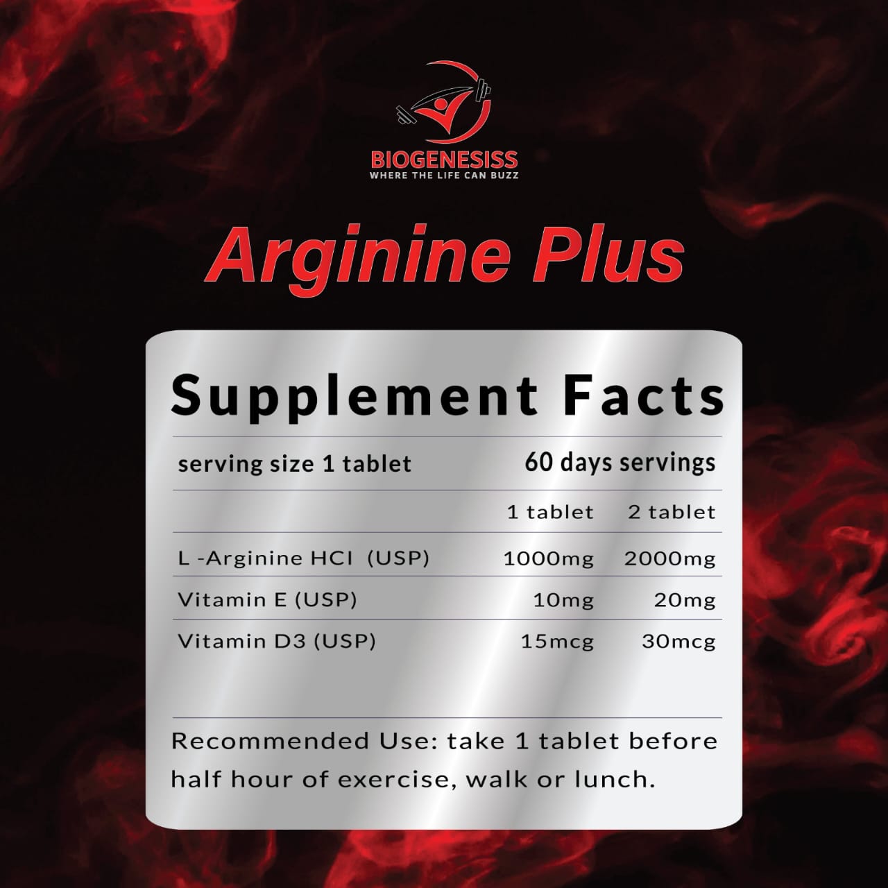and Muscle Recovery (60 Tablets)