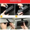 Car air-conditioning grill moulding for decorating ,Car AC Decor Strip Only Red colour - Image 4