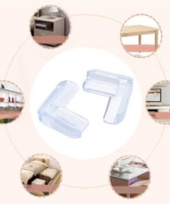 4PCS Set Child Protection Angle Corner Protector Baby Safety Corner Protector- silicone table protector cover