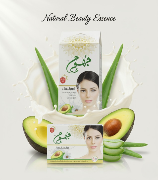 Jhoom Beauty Whitening Cream And Soap Set With Avocado Extract – Natural Skin Brightening