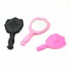 classic handheld makeup mirrors cosmetics sculpture painting decor mirror home decor .. wooden style pocket and purse mirror (Random color) - Image 3