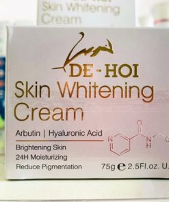 DE HOI Skin Whitening Cream – Brightening & Moisturizing Face and Body Cream for Dark Skin - 75 gram