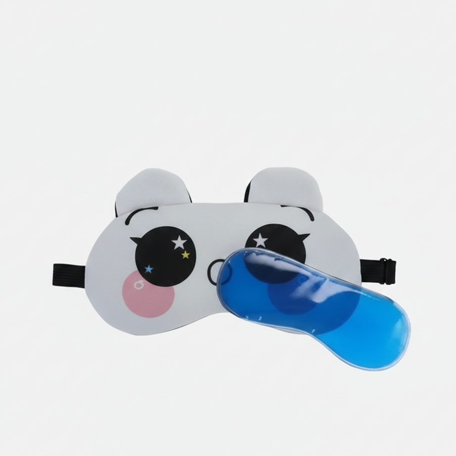 Sleeping Gel Eye Mask Premium Quality Smooth Texture Comfortable Fit Relaxing Design (Random Color) - Image 3