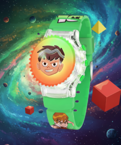 Omni-Glow Kids' Digital Adventure Watch – Multi-Color LED Light-Up Edition ( random colour )
