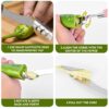 Stainless Steel Pepper Corer & Vegetable Slicer – Multifunction Jalapeno Core Remover, Fruit & Seed Extractor Tool - Image 3