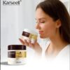 Karseell Collagen Maca Hair Treatment Deep Repair Conditioning Hair Mask Argan Oil Coconut Oil Essence for Dry Damaged Hair All Hair Types 16.90 oz 500ml