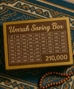 Elegant Islamic Design Charity And Donation Storage Box