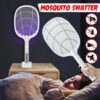 Rechargeable Mosquito Racket With Stand – Electric Insect Killer Bat For Indoor And Outdoor Use (Random Color) - Image 4