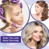 Curls Without Heat Foam Curlers for Women (Random Color)