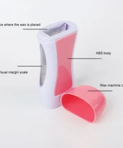 Roll On Wax Depilatory Heater Waxing Hot Cartridge Hair Removal Roller Portable Epilator ( without box)