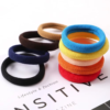 Pack Of 14Pcs Multicolor Hair Ponies For Girls | Soft And Stretchable Hair Bands | Stylish Elastic Hair Ties For Daily Wear And Fashion Hairstyles - Image 4