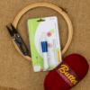 3D Embroidery Punch Needle Kit with 10 Inch Wooden Hoop