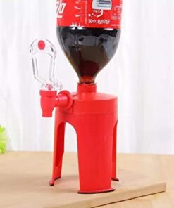 Cold Drink Dispenser Stand with Tap | Bottle Beverage Dispenser Stand with Tap/Plastic Bottle Dispenser Fountain for Cold Drink & Fizz Saver | Party Bar Buffet Dispenser for Home