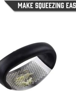 Garlic Press Rocker - Stainless Steel Garlic Press