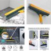 2 in 1 Floor Cleaning Brush Bathroom Tile Windows Floor Cleaning Brush with 120° Rotatable Head - Multipurpose Bathroom Floor Cleaning Brush - Floor Brush Scrubber - Without Box | Floor Cleaning Brush - Image 4