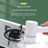 Magic Brush Wireless Battery Cleaning Brush Bathtub Tile Professional Cleaning Brush Rechargeable - Image 3