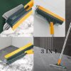 2 in 1 Floor Cleaning Brush Bathroom Tile Windows Floor Cleaning Brush with 120° Rotatable Head - Multipurpose Bathroom Floor Cleaning Brush - Floor Brush Scrubber - Without Box | Floor Cleaning Brush - Image 5