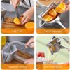 Stainless Steel Lemon Orange Clip Handheld Fruit Juicer | Durable Manual Portable Juicer | Kitchen & Baby Fruit Squeezer - Image 3