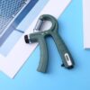 Adjustable Exerciser Hand Gripper With Counter Strengthener Adjustable Resistance Wrist Strengthener Forearm Gripper Hand Workout (Random Color) - Image 3