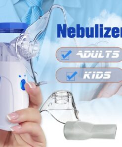 Portable Nebulizer For Asthma – Compact Inhaler Nebulizer Machine For Kids And Adults | Medical Grade Steam Therapy Device For Easy Breathing Relief