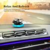 Solar Powered Car Aroma Diffuser – Helicopter Design Air Freshener Perfume for Dashboard - Image 4