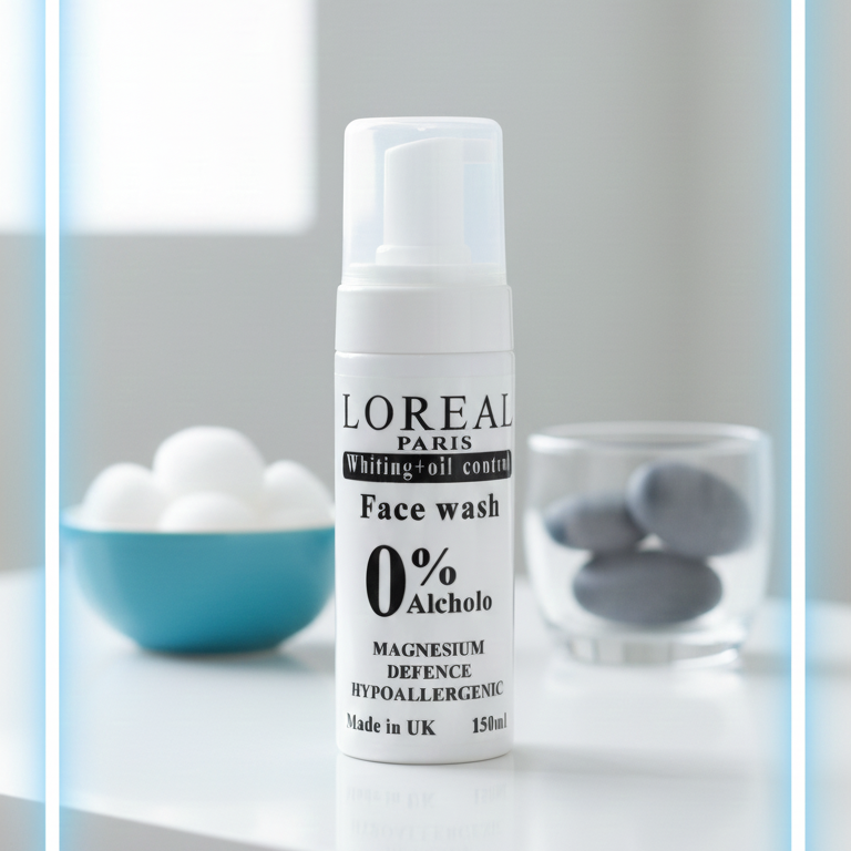 L'Oréal Paris Magnesium Defence Hypoallergenic Face Wash (150ml) - Image 3