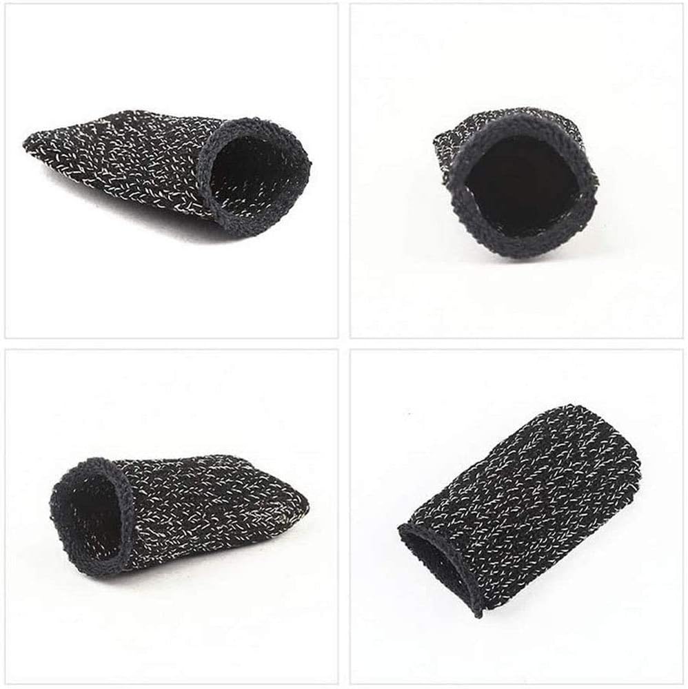 Anti-slip Anti-sweat Ultra-thin Breathable Touch Screen Finger Sleeves for Android Mobile Games