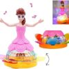 Music & Rotating Movement – Musical LED Doll for Kids