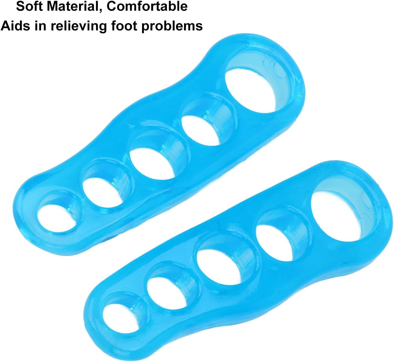 Reusable Gel Toe Separators & Straighteners for Hammer & Overlapping Toes - Unisex ( Random Color ) - Image 3