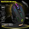 Gaming Glowing Mouse Backlit E-sports Colorful LED Light Mouse For Laptop PC Computer Gamer - Image 2