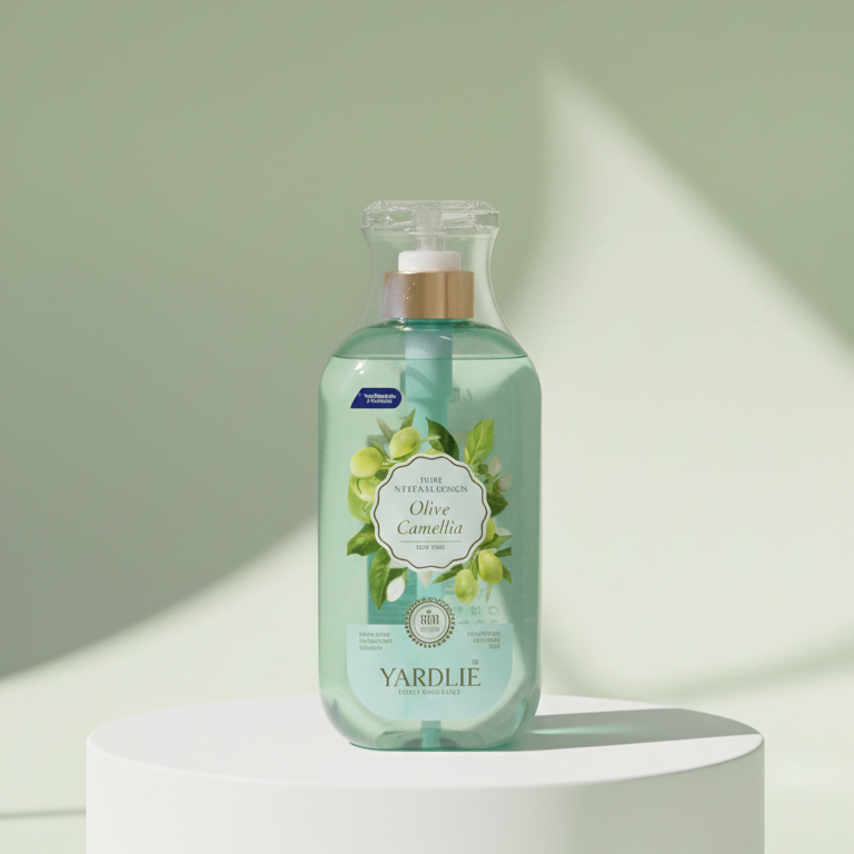 Yardlie Body Wash | Olive & Camellia | Bio?Organic | 500 ml | Gentle Cleansing & Nourishing Care - Image 3