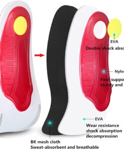 Flat Feet Arch Support Foot Pad Insole Shoe Inserts For Foot Pain Relief for Man & Woman
