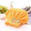 Hair Drying Towels, Ultra Absorbent Hair Drying Cap Towel for Women Adults or Kids Girls(random color ) - Image 5