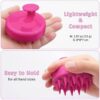 1 Piece Scalp Shampoo Massager Brush | Scalp Hair Scrubber With Soft Bristles For All Type Of Hairs ( Random Color ) - Image 2