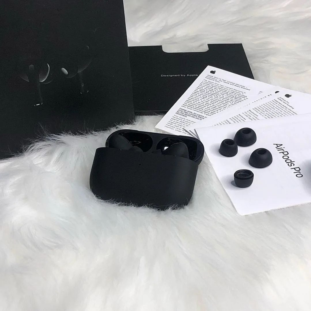 Airpods Pro 2 Noise Reduction Wireless Earbuds - Airpods Pro 2 with ANC | Airpods For Android & IOS - Black