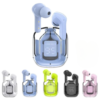 Air 31 Earbuds Wireless Earbuds With Crystal Transparent Case Type C Charging And Bluetooth 5.3 Providing Durable Quality - Random Color - Image 3