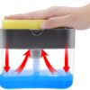 2-in-1 Soap Pump Dispenser with Sponge Holder – Kitchen Sink Liquid Soap Dispenser for Easy Dishwashing (Without Sponge) - Image 3