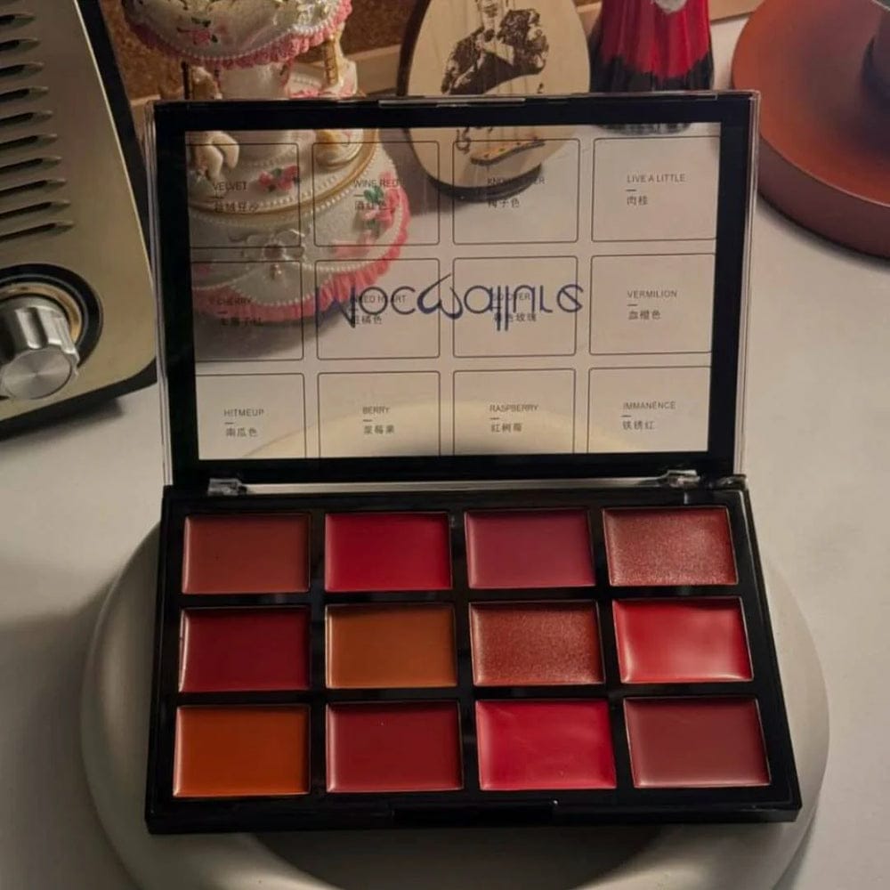 Mocallure 12-Color Lip Palette / Long-Lasting Professional Lip Kit For Every Mood - Image 2