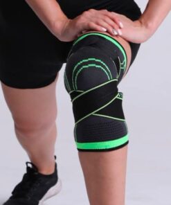 Knee Support Band For Pressure Weaving With 3D Weave Protection Against Injury Pressure Adjustable Knee Support For Men And Women (1 Pc)