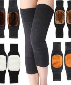 1 Pair Knee Warmer | Winter Warm Thermal Knee Warmers | Knee Protector (Random Color)