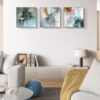 3PCS Islamic Calligraphy Wall Frame Set: Arabic Calligraphy Art for Bedroom and Drawing Room Decor