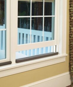 Two-Sided Door Draft Stopper (Pack of 4) Weather Stripping Window Breeze Blocker Adjustable Door Sweeps