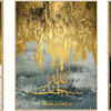 3 PC Islamic Calligraphy Modern Paintings Muslim Wall Art Print Pictures Living Room Home Decoration - Image 2