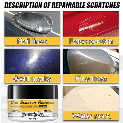 Scratch Repair Cream Efficient Cleaning Car Detailing Scratch Repair Wax - Image 2