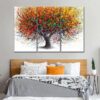 Fotocraft Tree Of Festivity Absttract 3 Piece Canvas Wall Art Paintings Print For Bedroom Living Room Bathroom Home Office Interior - Image 4