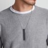 Boys Bar Necklace Pack Of 2 Materials Stainless Steel - Image 2
