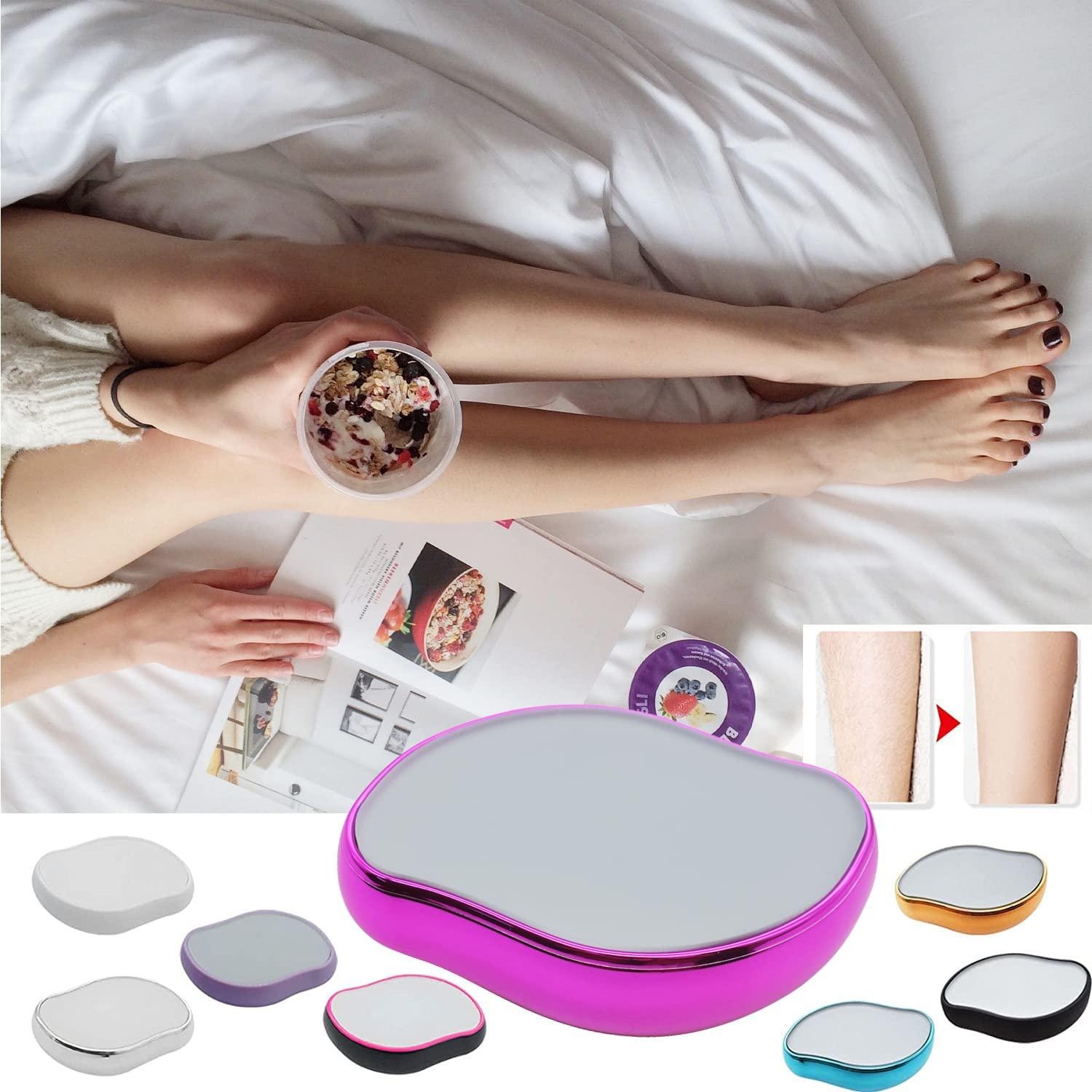 Magic Crystal Hair Remover Bleame Crystal Hair Eraser – Painless Exfoliation Hair Removal Tool For Arms Legs Back (random color) - Image 2