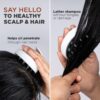 1 Piece Scalp Shampoo Massager Brush | Scalp Hair Scrubber With Soft Bristles For All Type Of Hairs ( Random Color ) - Image 3